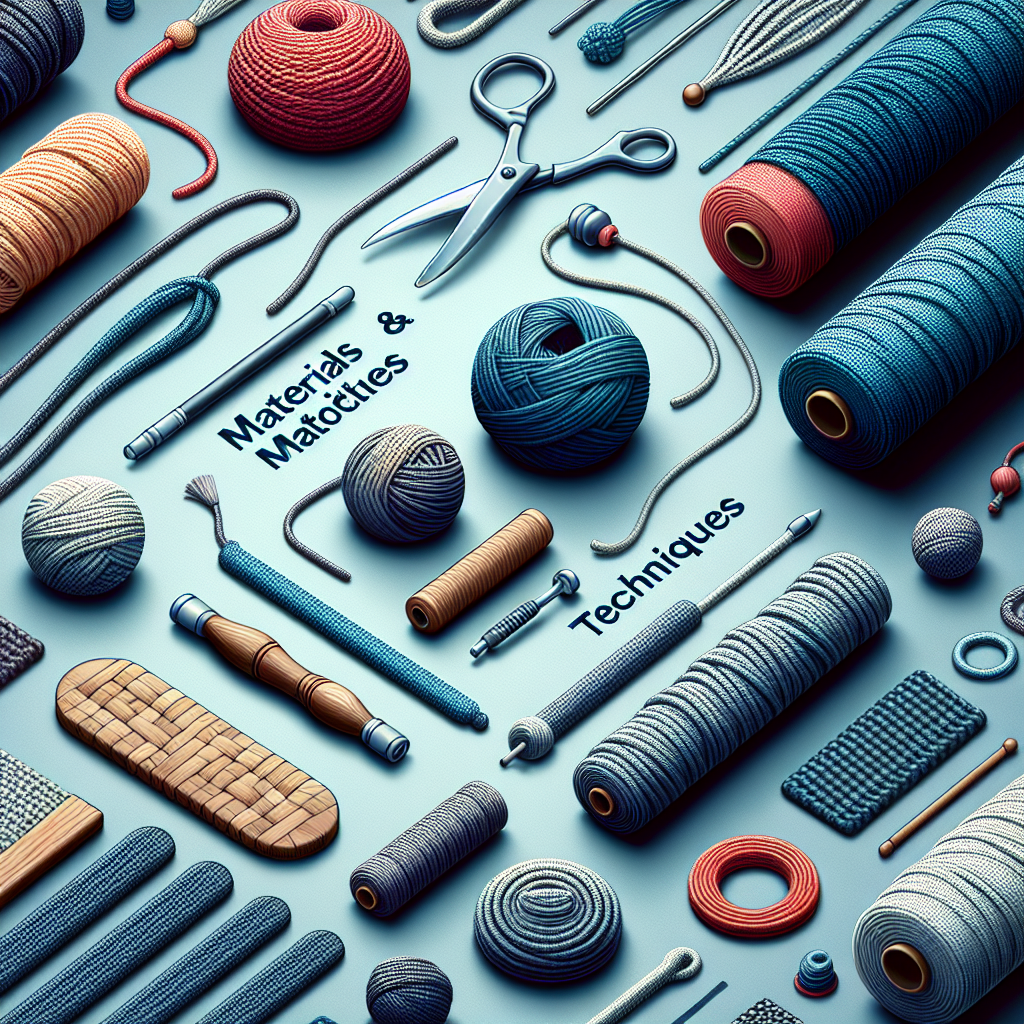 Materialien und Techniken