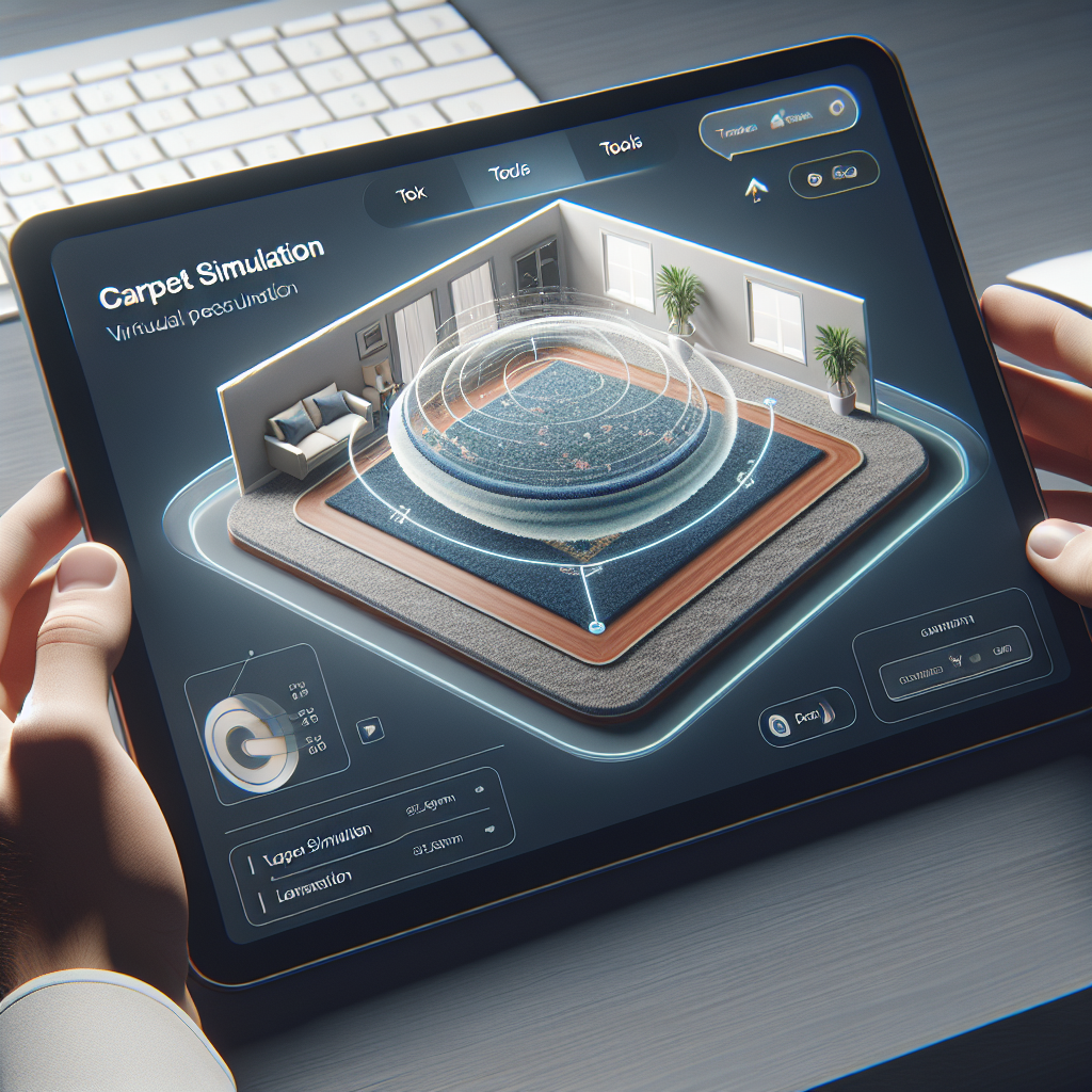 Teppich-Simulationswerkzeuge