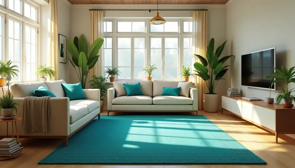 Der trendige Perserteppich in Türkis: So bringen Sie Farbe in Ihr Zuhause