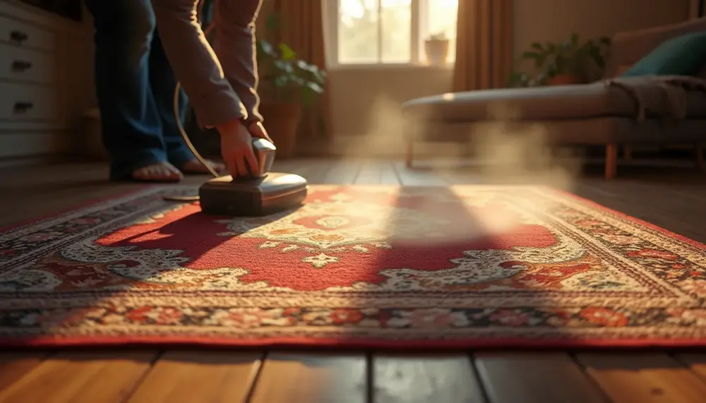 Die besten Methoden, um Orientteppich Falten zu entfernen