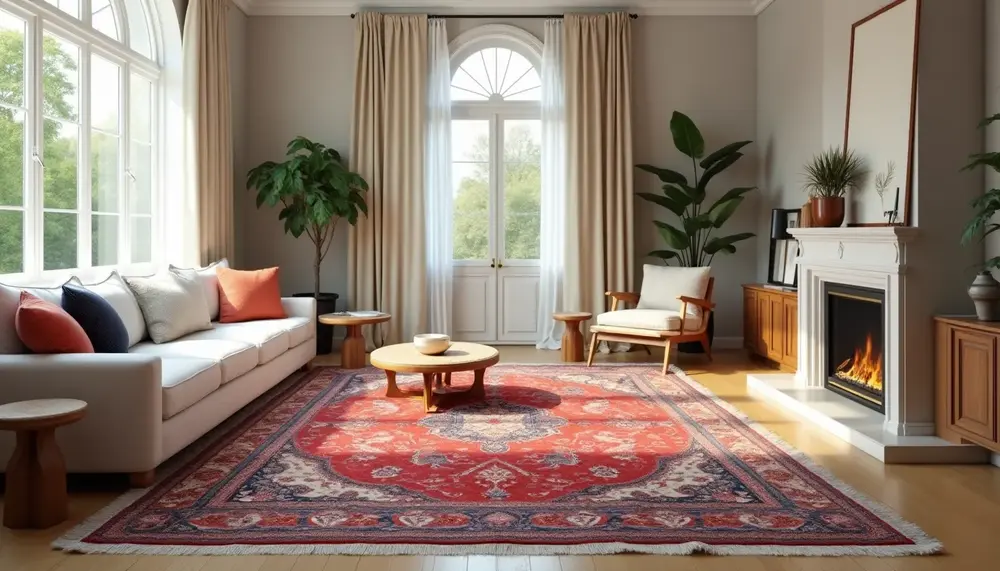 Die Vorteile eines bunten Perserteppichs für Ihr Raumkonzept