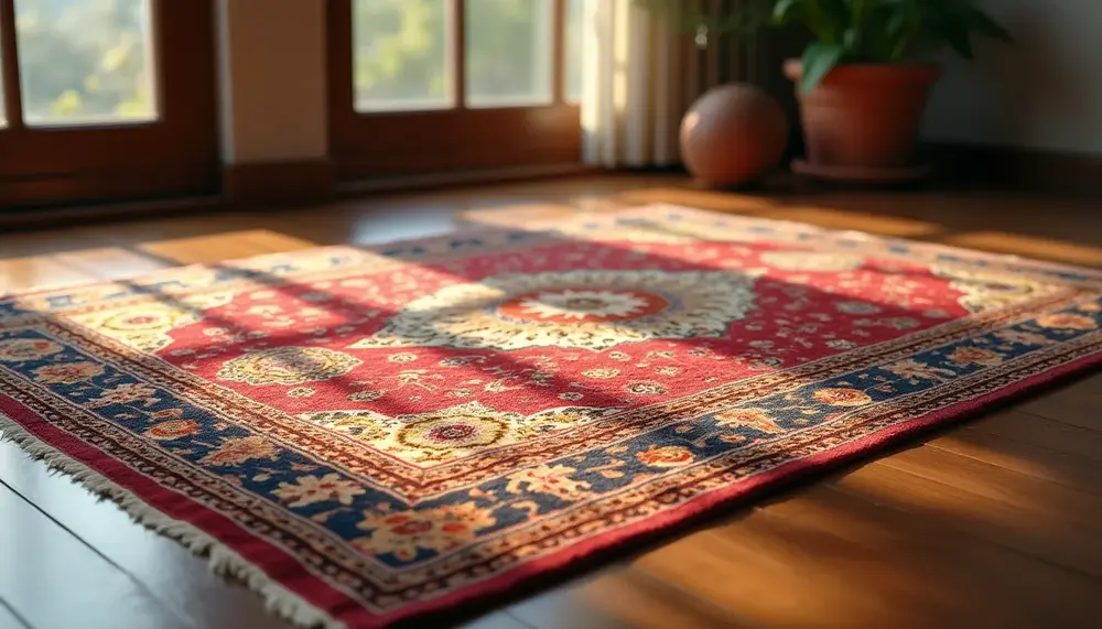 Luxus pur: Der Perserteppich aus Seide im Detail