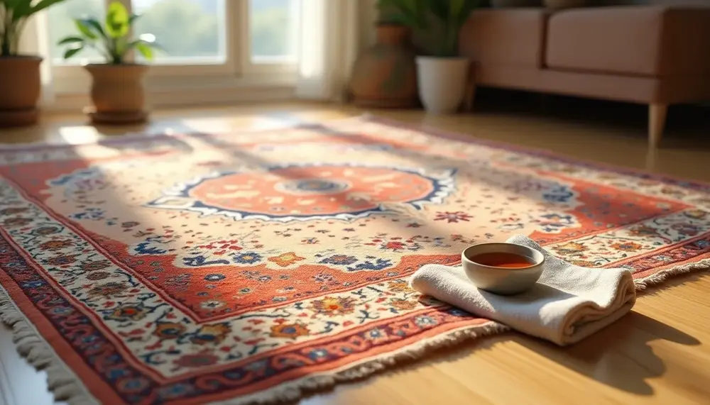 Orientteppich mit Essig reinigen: So bleibt er frisch und schön